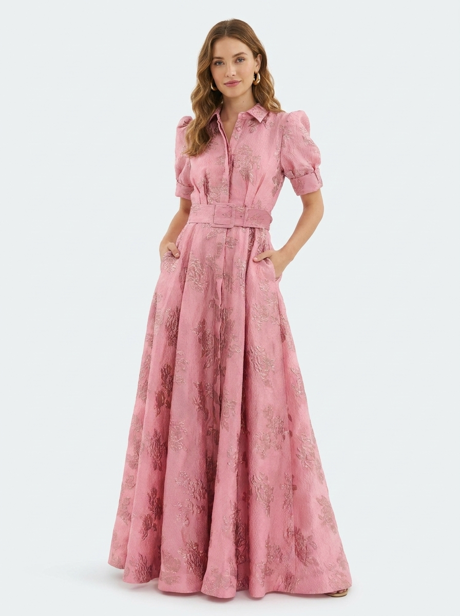 Ruby | Retro High-Waisted Wedding Guest Dress 1