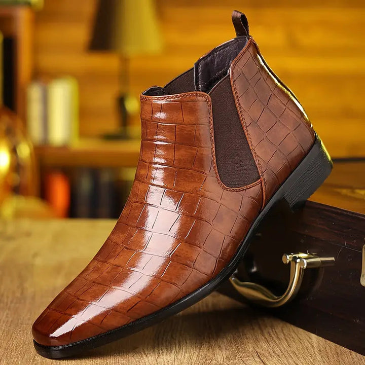 Ryder | Elegant Chelsea leather shoes 4
