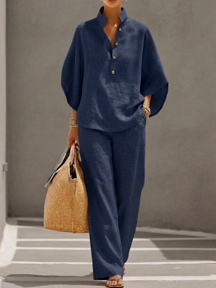 Sabine | Classic and Comfortable Two-Piece Summer Set 3