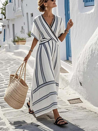 Eleanor | Elegant Flowing Summer Maxi Dress
