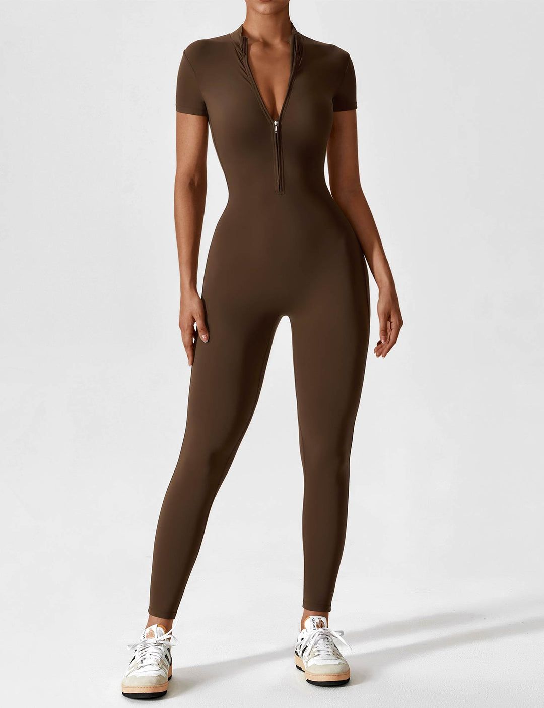Savannah | Long  Sleeve Zipper Jumpsuit 17