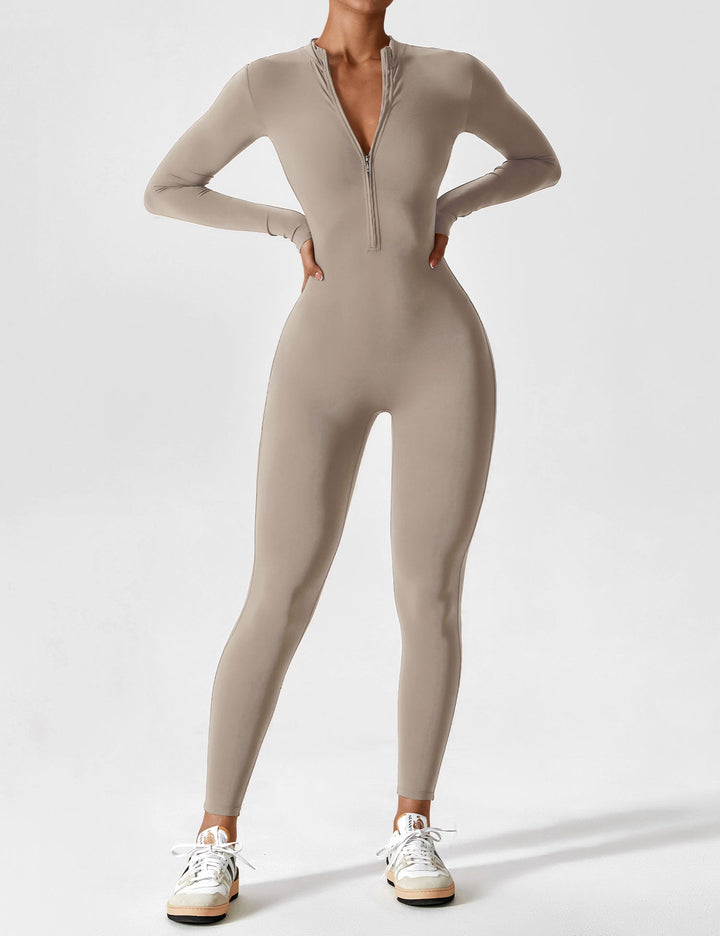 Savannah | Long  Sleeve Zipper Jumpsuit 20