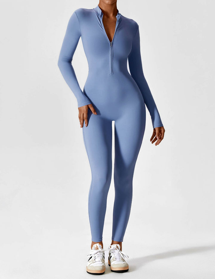 Savannah | Long  Sleeve Zipper Jumpsuit 9