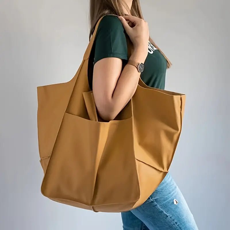 Savannah | Oversized Vegan Leather Tote Bag 2