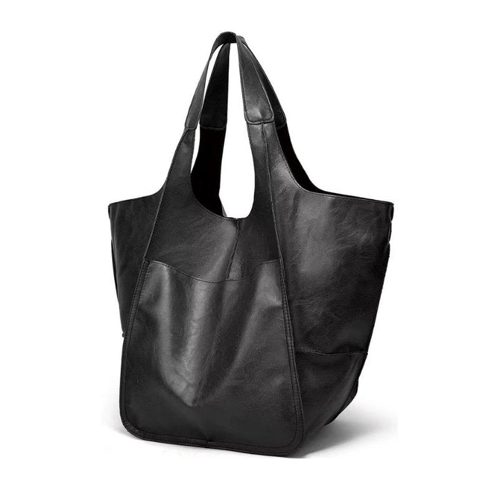 Savannah | Oversized Vegan Leather Tote Bag 9