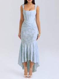 Jana | Elegant And Structured Mermaid Lace Dress