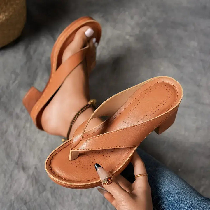 Serena | Orthopedic Comfort Slippers with Ergonomic Heel 2