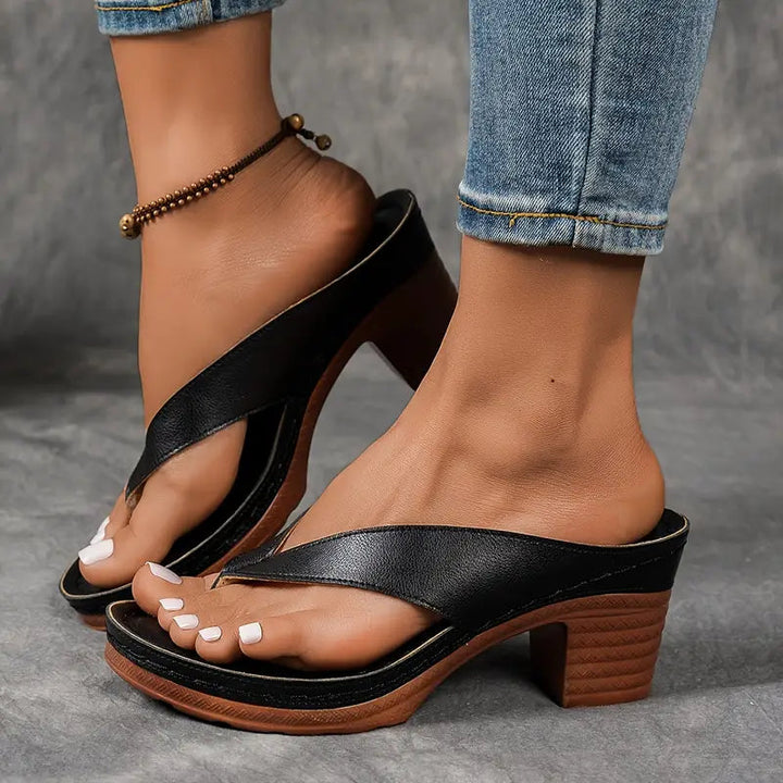 Serena | Orthopedic Comfort Slippers with Ergonomic Heel 9