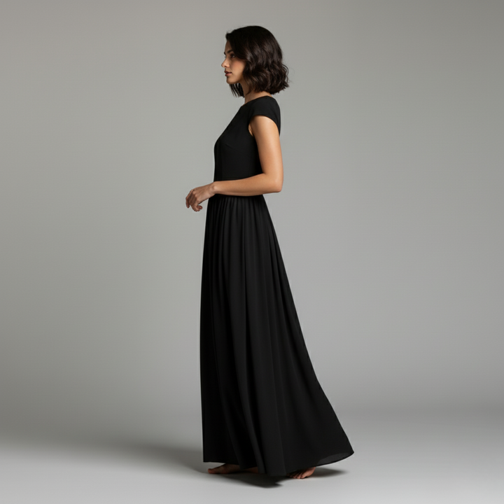 Serena | Women’s Elegant Flowing Maxi Dress 4