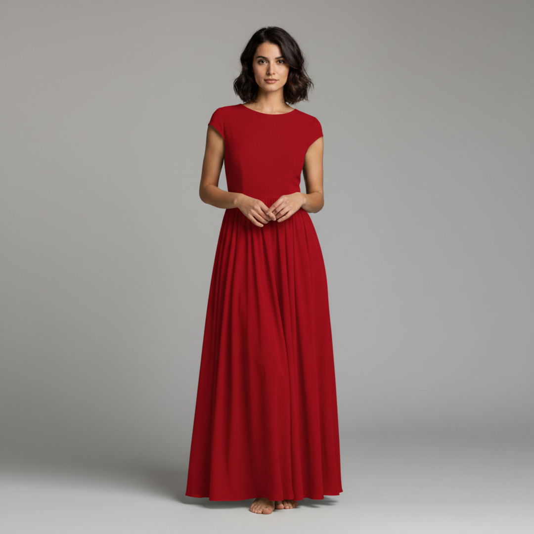 Serena | Women’s Elegant Flowing Maxi Dress 6