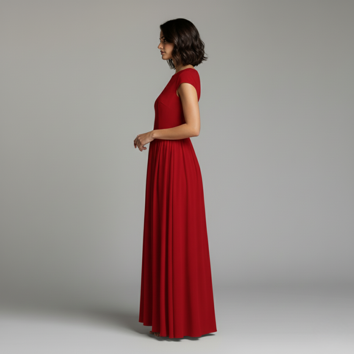 Serena | Women’s Elegant Flowing Maxi Dress 8