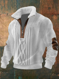 Oliver | Warm And Sophisticated High Collar Knit Sweater