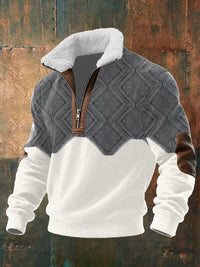Liam | Cozy And Classic Lined Collar Sweater