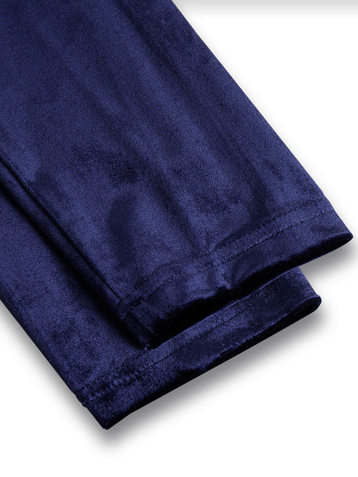Sibella | Velvet Midi Dress Long Sleeve Elegant Winter Fit 7