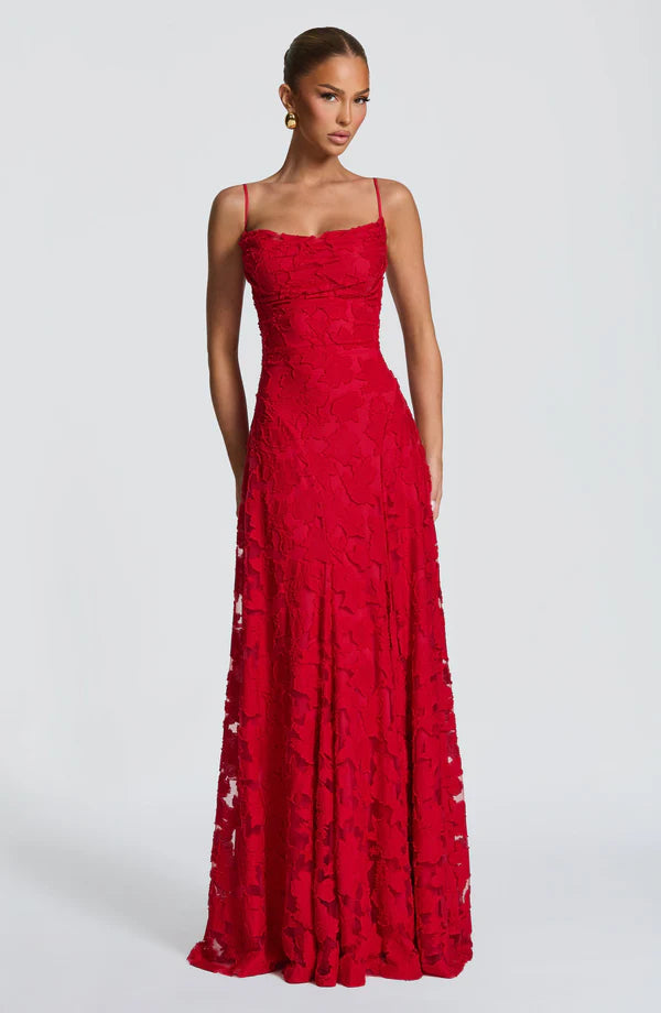 Sofia | Elegant Lace Maxi Dress – Feminine, Figure-Hugging Long Dress for Women 9