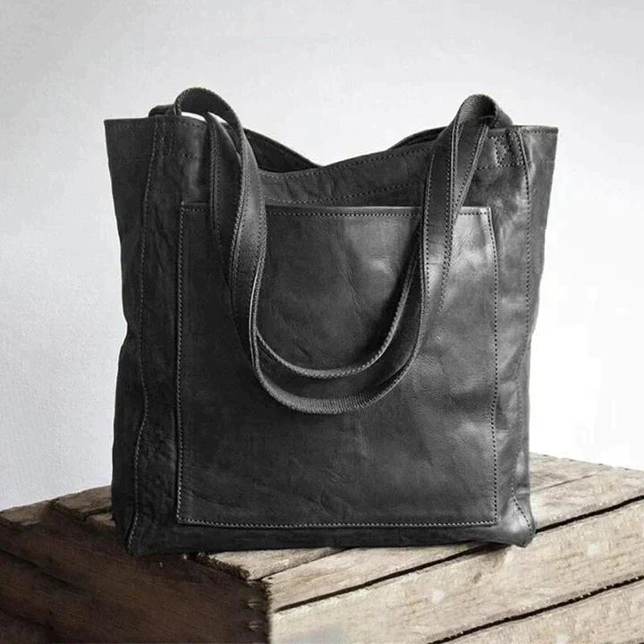 Sophia | Genuine Leather Shoulder Tote Bag 2
