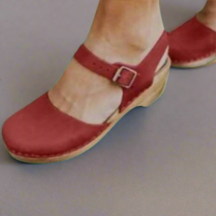 Sophie | Vintage Platform Closed Toe Comfort Clogs 3