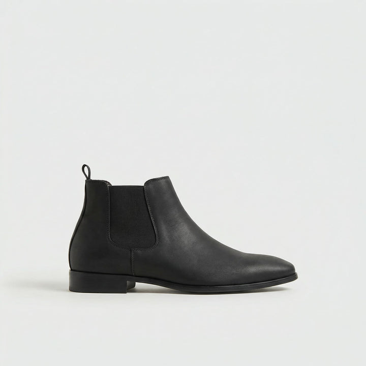 Soren | Elegant Black Chelsea Boots for Women – Smooth Leather & Comfortable Fit 0