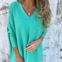Olivia| Maglia oversize nera elegante