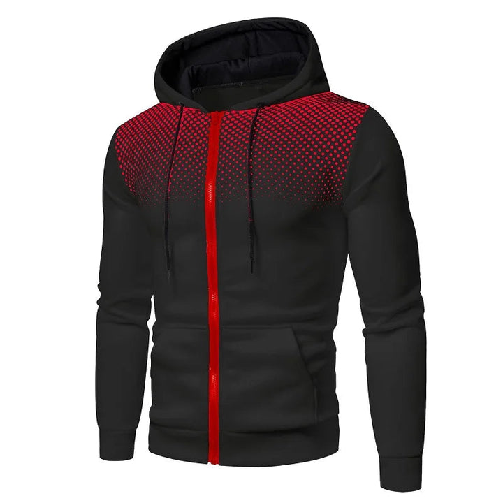 Sportrix | Comfortable & Stylish Zip-Up Hooded Sweatshirt for Men 10
