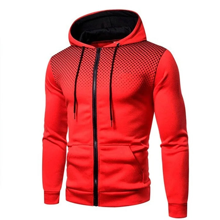 Sportrix | Comfortable & Stylish Zip-Up Hooded Sweatshirt for Men 11