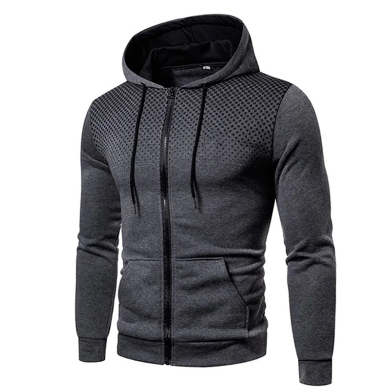 Sportrix | Comfortable & Stylish Zip-Up Hooded Sweatshirt for Men 9