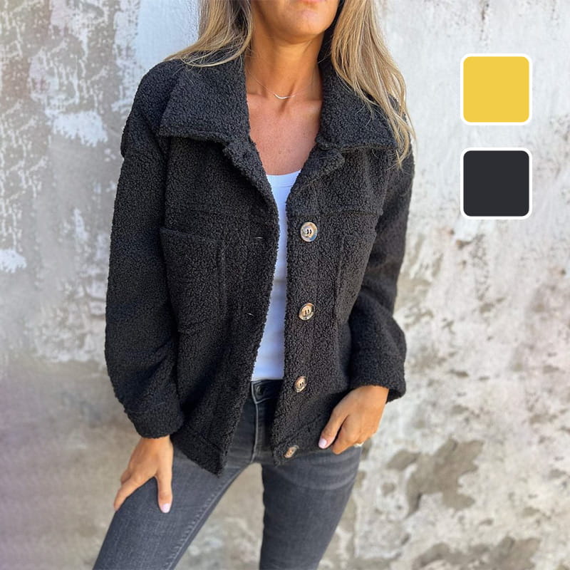 Stephanie | Cozy Fabric, Stylish Autumn Coat 5