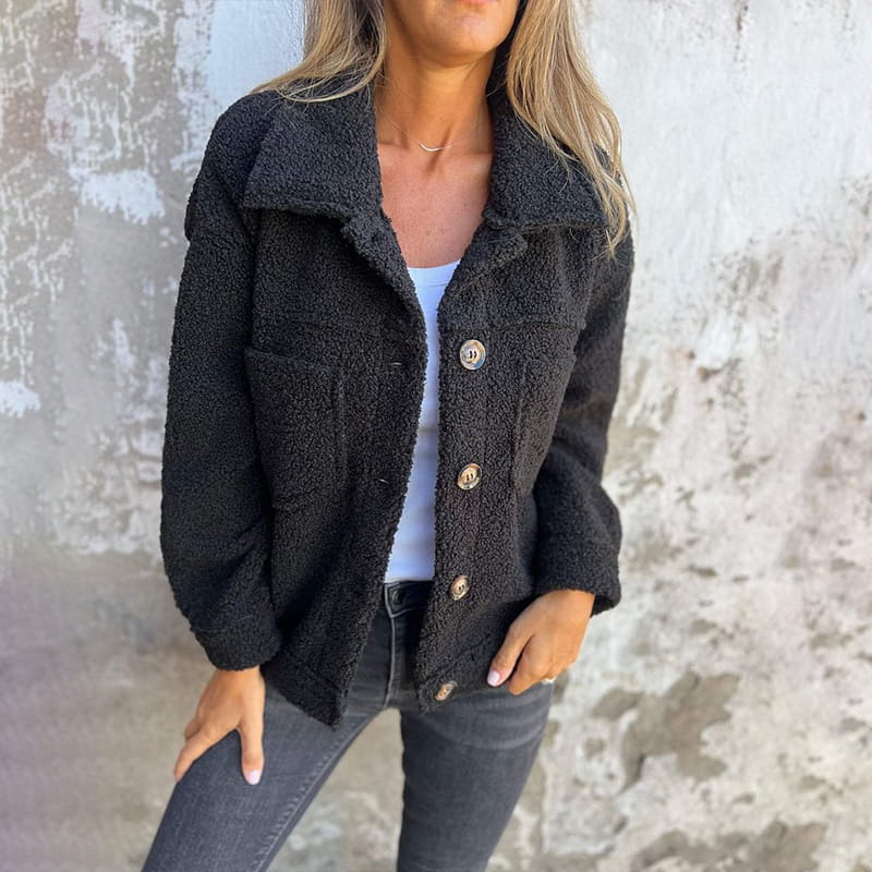Stephanie | Cozy Fabric, Stylish Autumn Coat 8