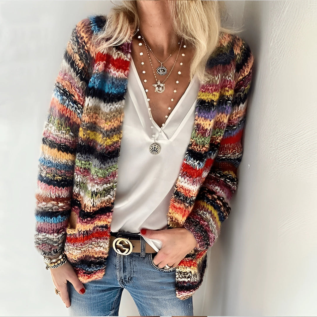 Tessa | Chunky Knit Cardigan 0