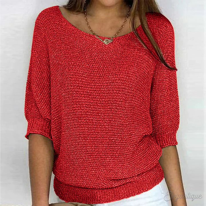 Tiffany | Knitted Sweater Casual 1