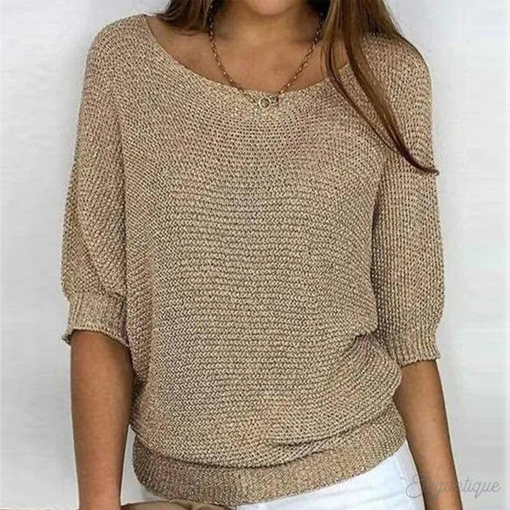 Tiffany | Knitted Sweater Casual 2