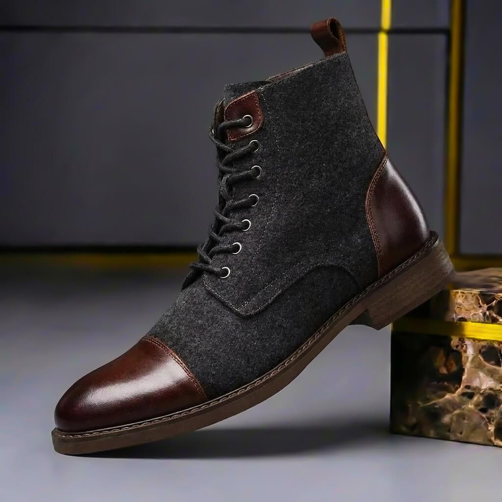 Toby | Exceptional Warmth And Premium Leather Wool Boots 1