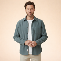 Lucas | Classic Long-Sleeve Corduroy Shirt
