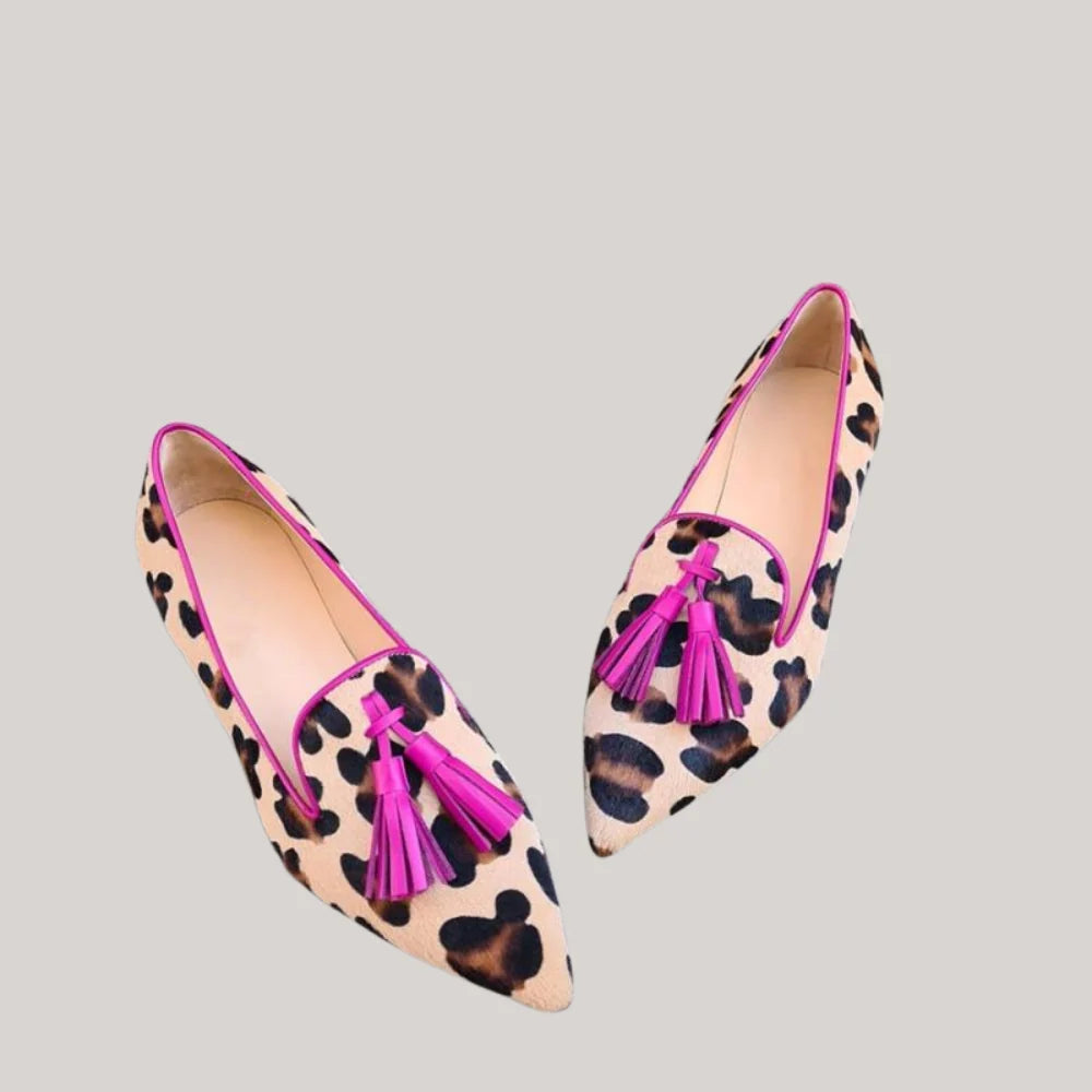 Charlotte | Schicke Loafer mit Leopardenprint für stilvolle Alltagslooks