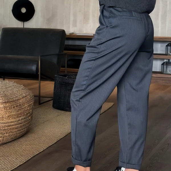 Ursula | Elegant and High-Waisted Straight-Cut Pants 7