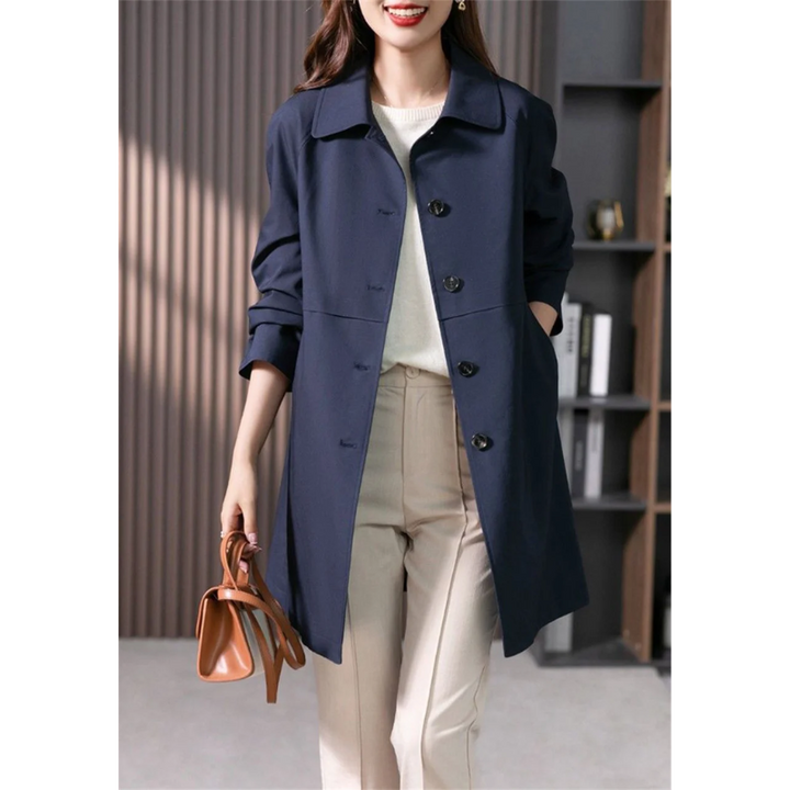 Vanessa | Classic Waterproof Trench Coat 0