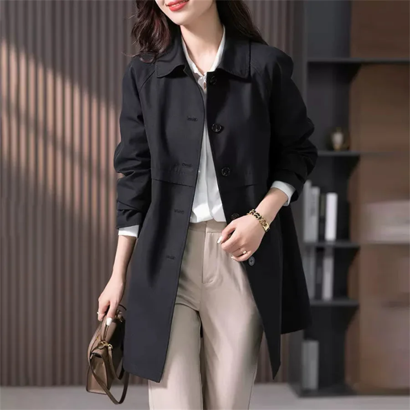 Vanessa | Classic Waterproof Trench Coat 3