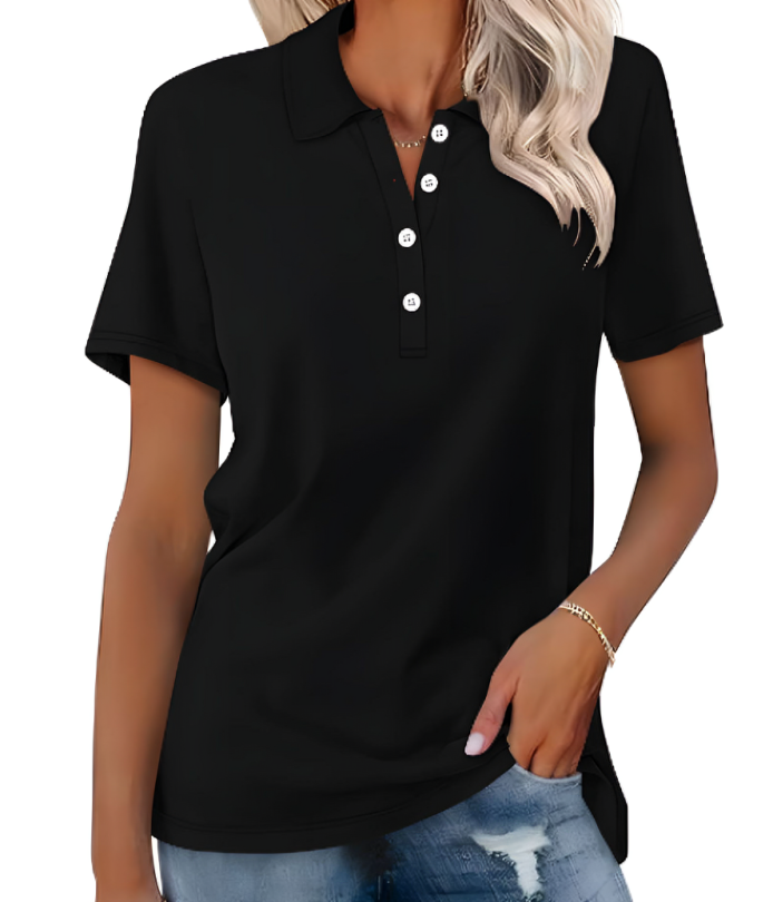 Victoria | Casual wearing soft fabric Polo Shirt 12