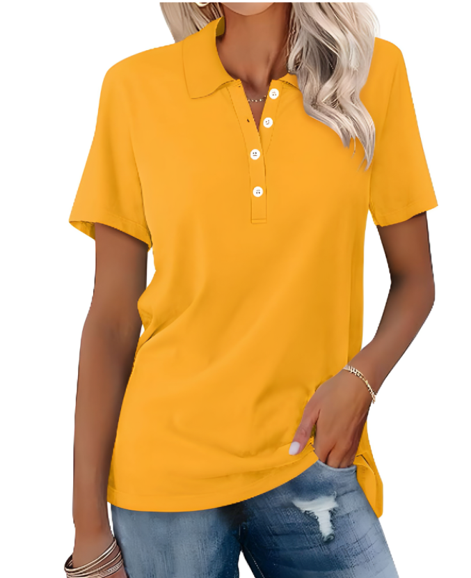 Victoria | Casual wearing soft fabric Polo Shirt 14