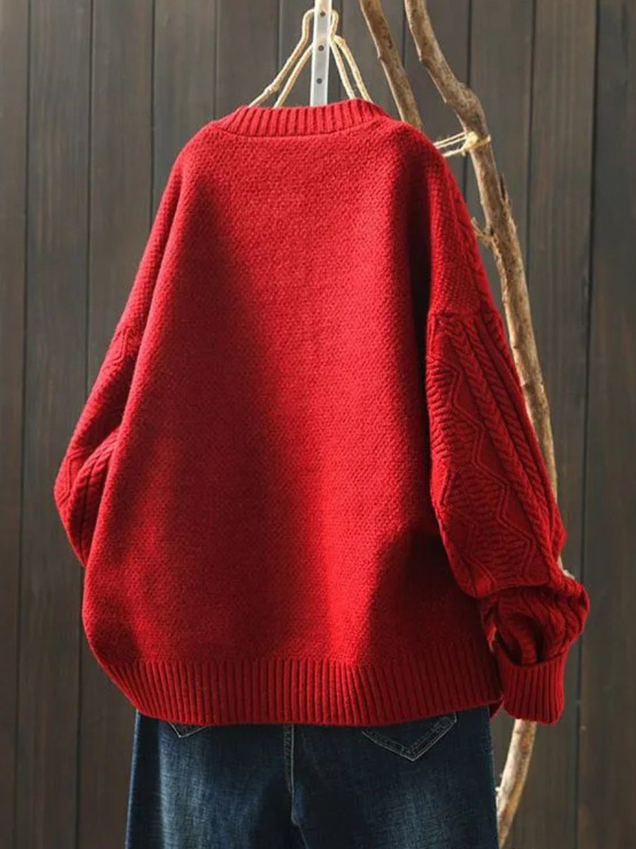 Victoria | Cozy Oversized Cable-Knit Cardigan 2