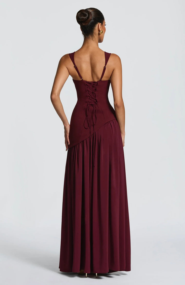 Victoria | Glamorous Square Neck Maxi Dress 6