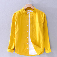 Wyatt| Chemise Oxford en coton doux à manches longues