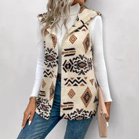 Chloe | Modern And Eye-Catching Geometric Pattern Vest
