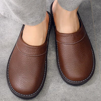 Liam| Chaussons en cuir confortables pour hommes