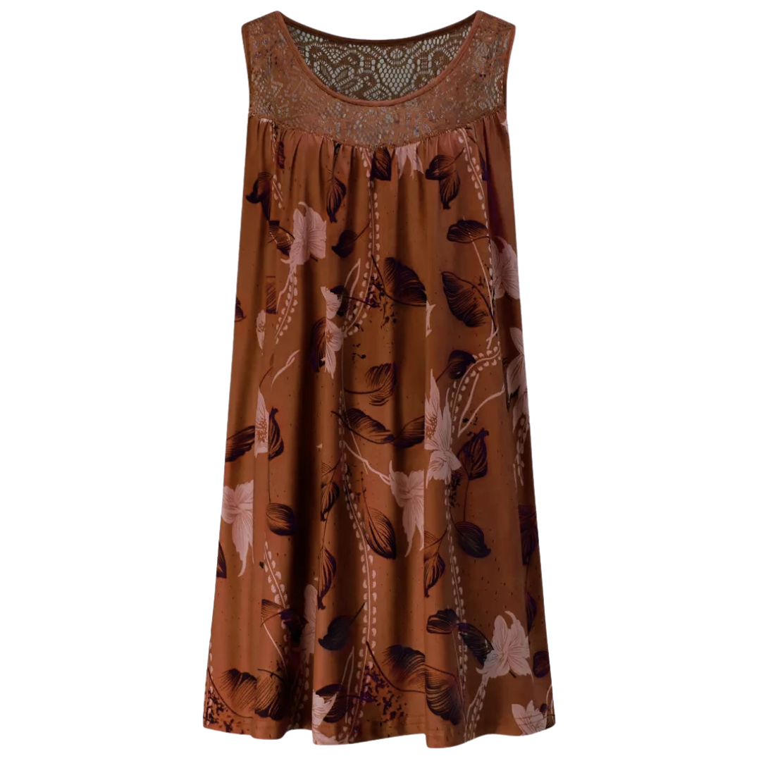 Yvonne | Vibrant and Elegant Floral Lace Maxi Dress 12