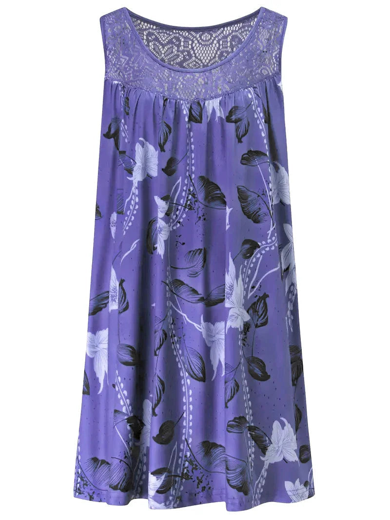 Yvonne | Vibrant and Elegant Floral Lace Maxi Dress 13