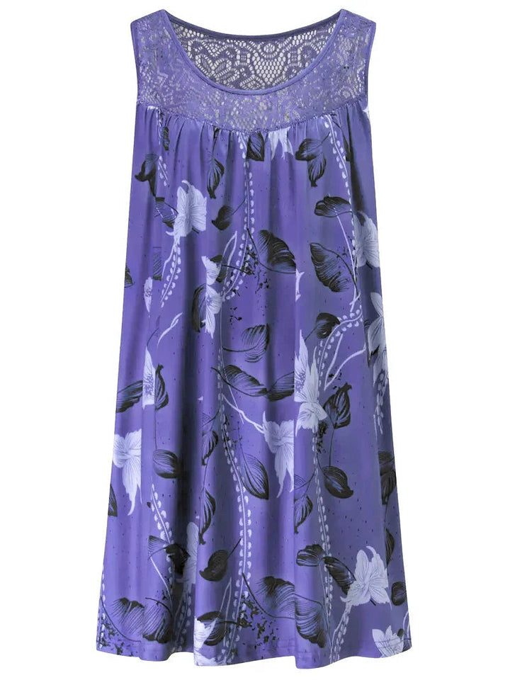 Yvonne | Vibrant and Elegant Floral Lace Maxi Dress 13