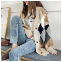 Emma | Effortless Chic Oversized Puff-Sleeve Cardigan
