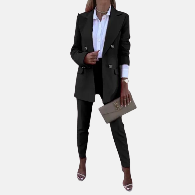 Evelyn | Completo contemporaneo e impeccabile in due pezzi con blazer