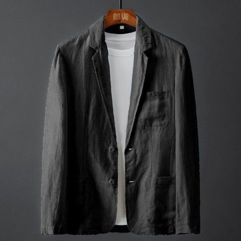 Lucas | Timeless Linen Blazer For Refined Everyday Comfort